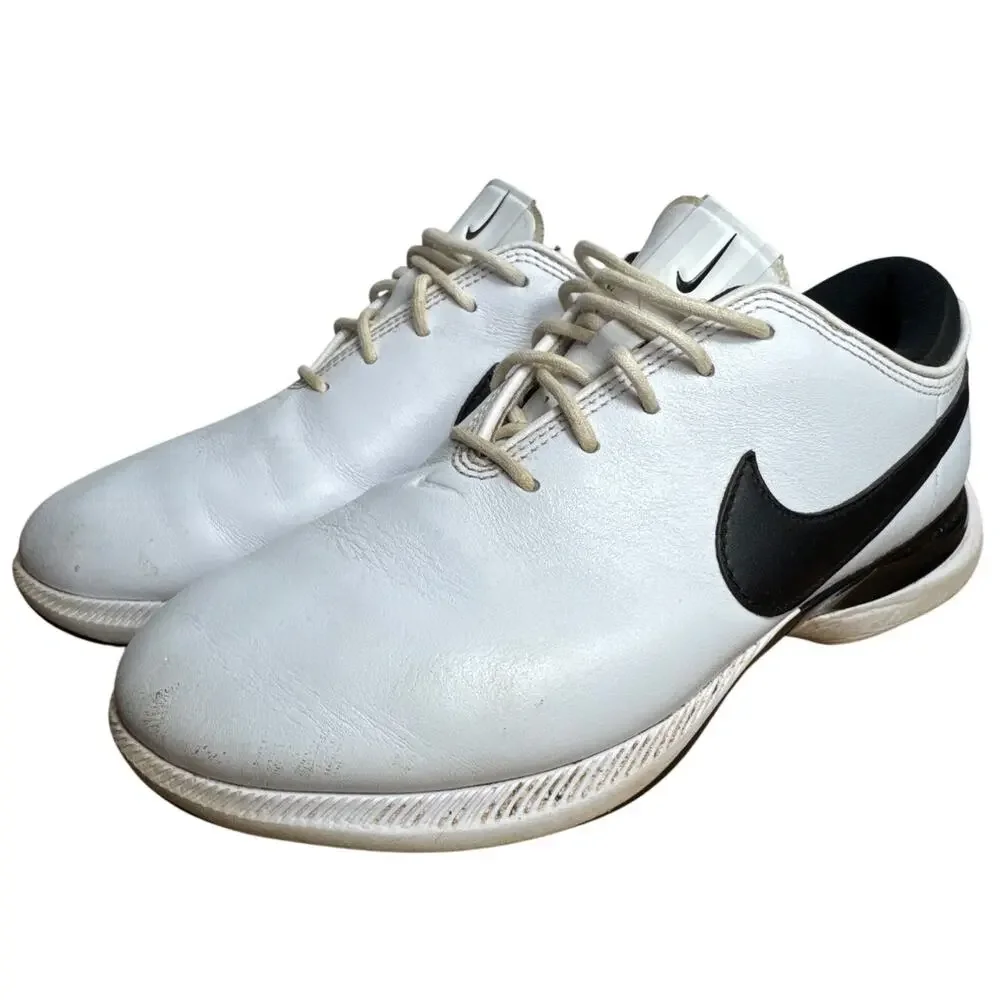 Nike Air Zoom Victory Tour 2 Men's 7 Golf Shoes White Black DJ6569-100 GUC Spike